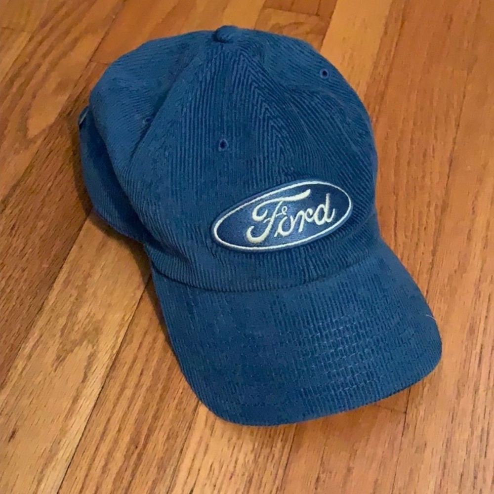 Ford Corduroy American Needle Hat Color Blue, Size OSFA